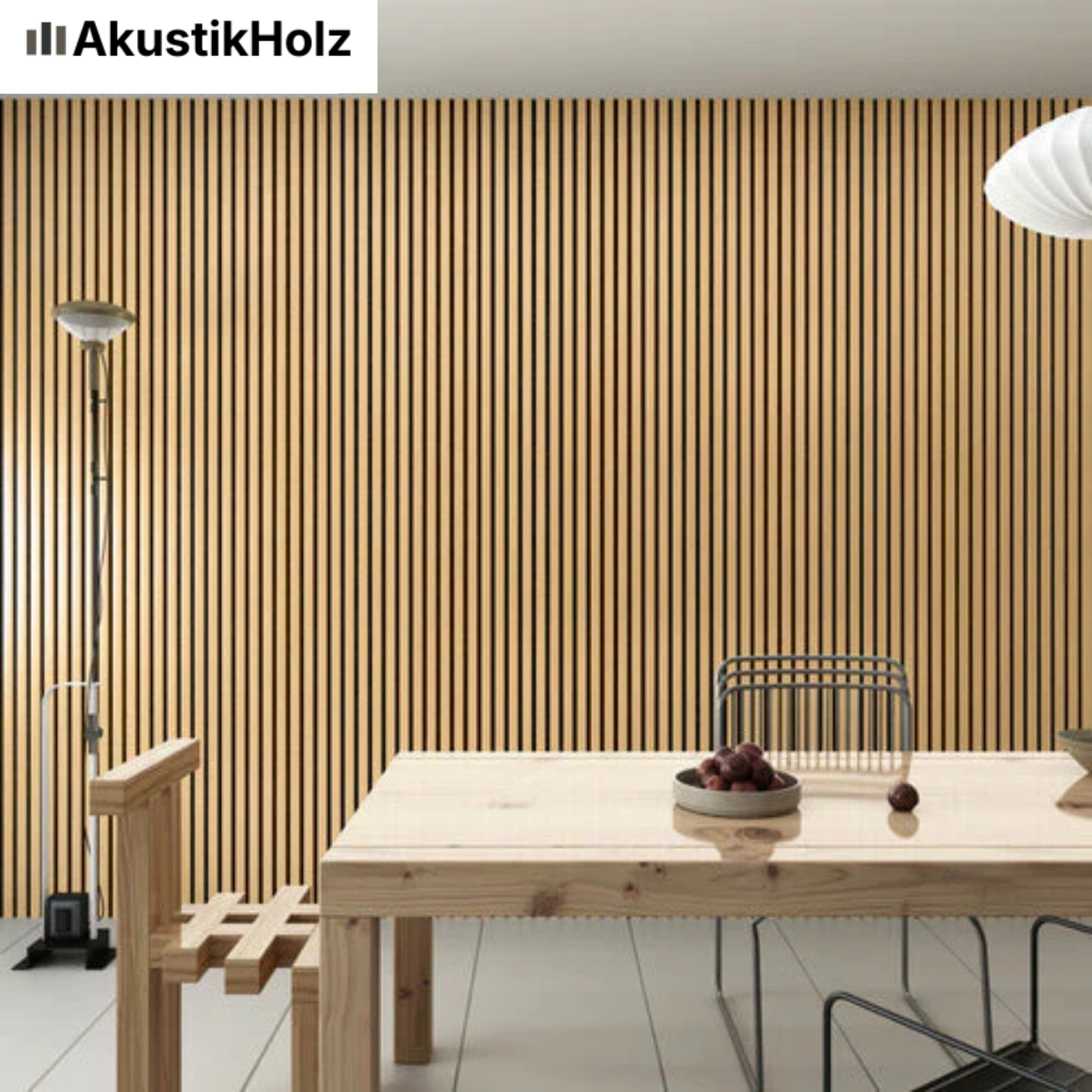 AkustikHolz® Flex Akustikpaneel – 270 × 110 cm
